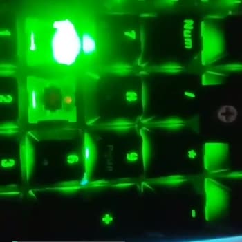 Gamepower Saber RGB Klavyenin Num:5 LED'inin Yanmaması / Farklı Yanması