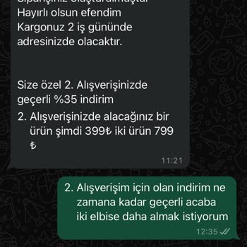 Maliav Butik (instagram: maliavdesign) EFT Sonrası İletişim Sorunu Ve Ürün Gönderimi