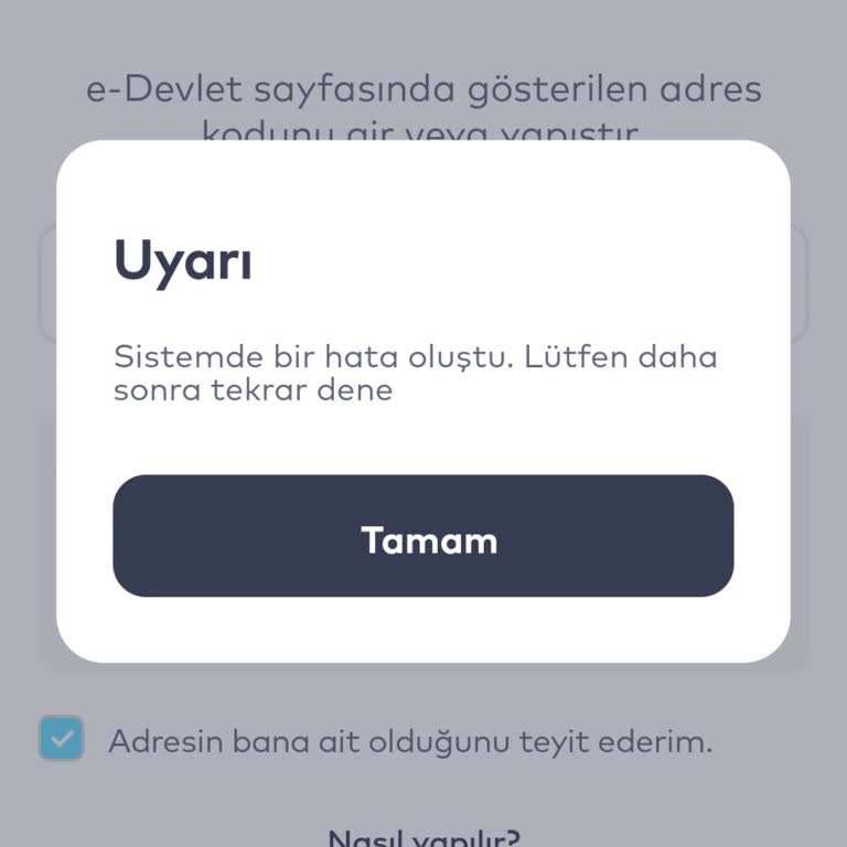 İstanbul Kart Hesabım Sistem Hata Verdiği İçin Onaylanmıyor