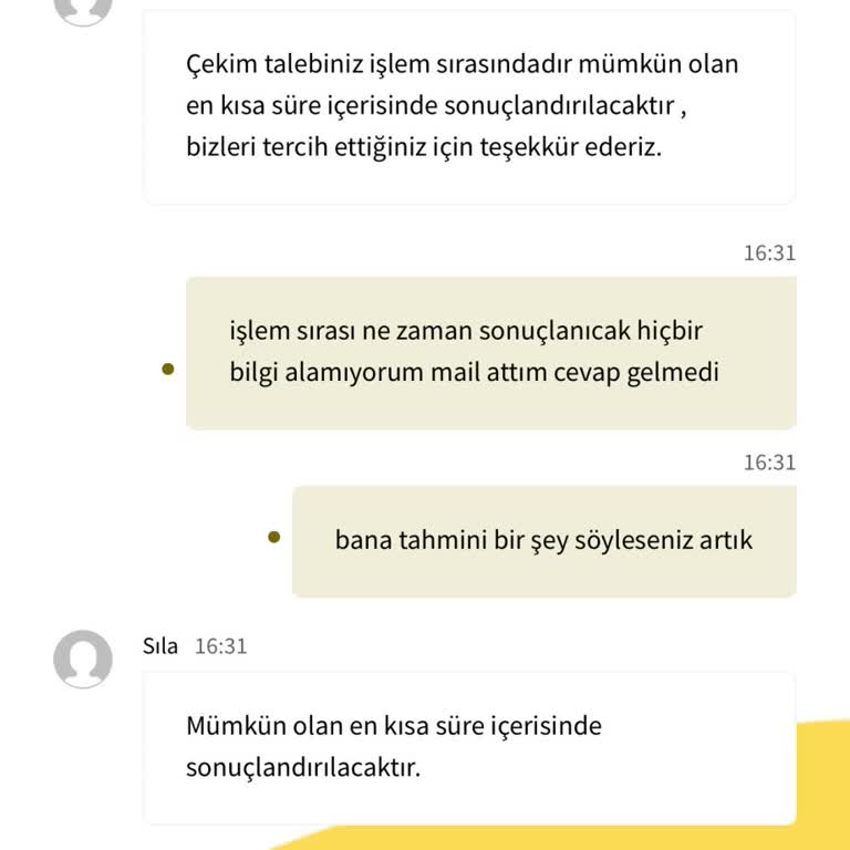 Arexbet Paramı 10 Gündür Yatırmıyor