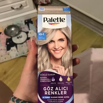 Palette Saç Boyası Saç Derimi Yaktı