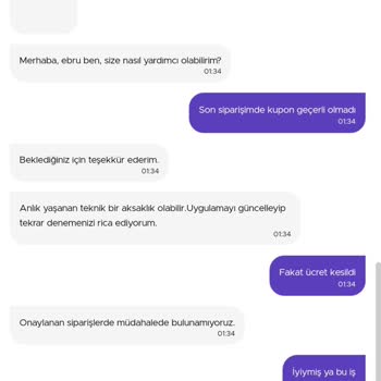 Getir Yemek Kampanya Kullanılmıyor