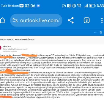 Türkiye Sigorta Turkiye Sigorta Mağdur Etti