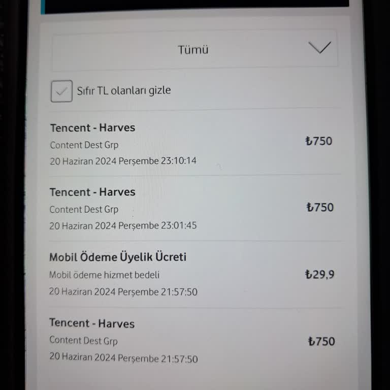 Vodafone Böyle Bir Şey Ömrümde Görmedim