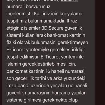 N11 Sitesi Ödeme Kısmında Hata Aldım Ve Param Hesabımdan Çekilmiş