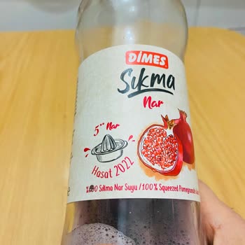 Dimes Sıkma Nar Suyu Zehir Saçıyor