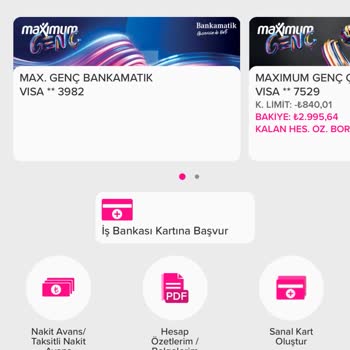 İş Bankası Kredi Kartı Sorunu