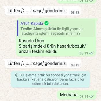 A101 Teslim Etmediği Ürünün Parasını Alıyor