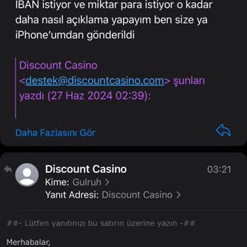 Discountcasino Para Çekim Talebi