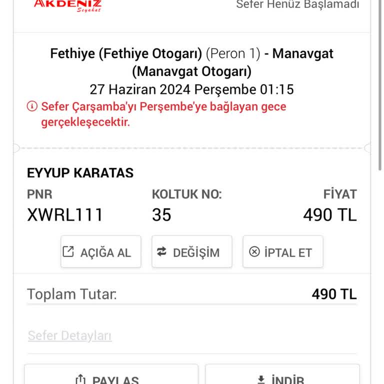 Güney Akdeniz Seyahat Muavin Uyudu, 120km Fazladan Yol Yaptım!