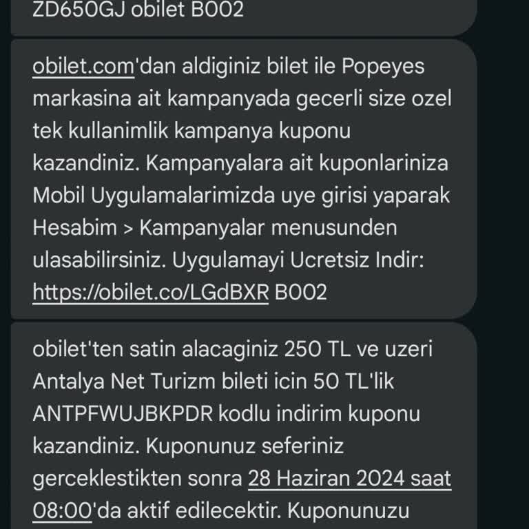 Obilet Müşteri İle İlgilenmiyor