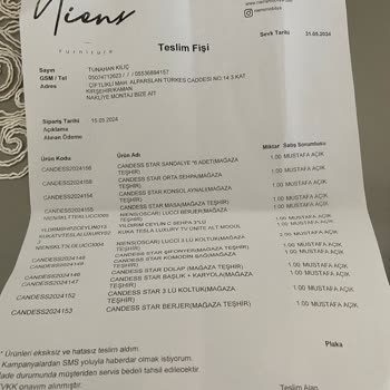 Siteler Ak Mobilya Hayal Kırıklığı