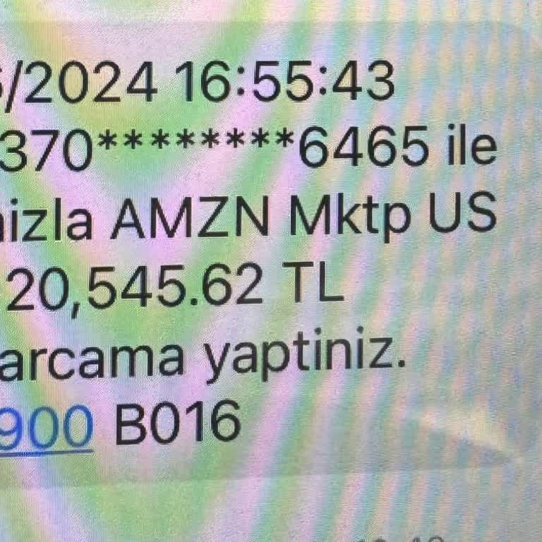 QNB Finansbank Kredi Kartımdan Amzn Mktp Us Para Tarafından Para Çekildi