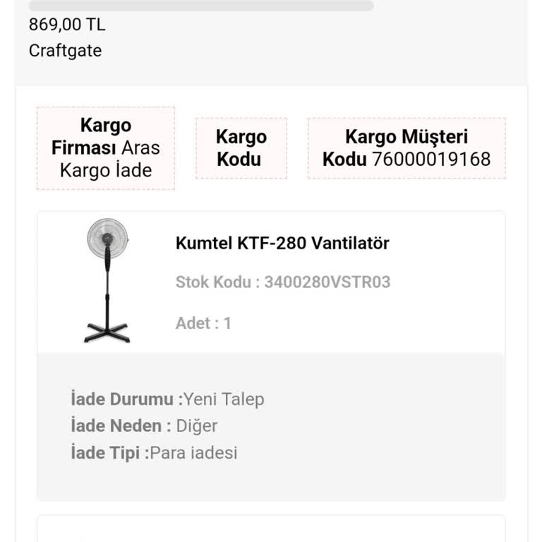 Para İadesi Yapmayıp Mağdur Eden Kumtel