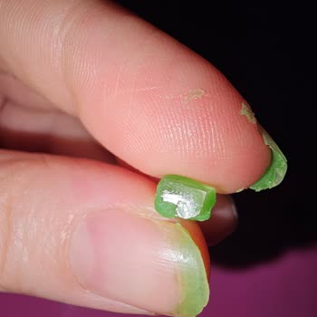 ChildGen Hamurun İçerisinden Cam Sertliğinde Maddeler Çıktı