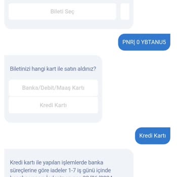Obilet Bilet İptal İadesi