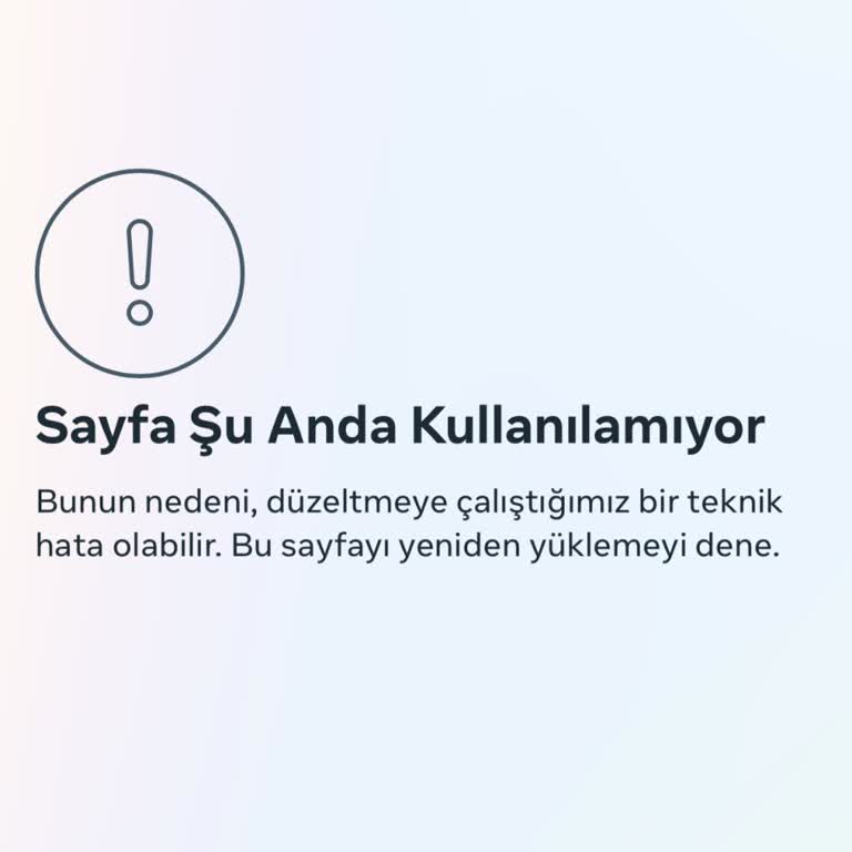 Instagram Giriş Sorunu Sayfa Şu Anda Kullanılmıyor!