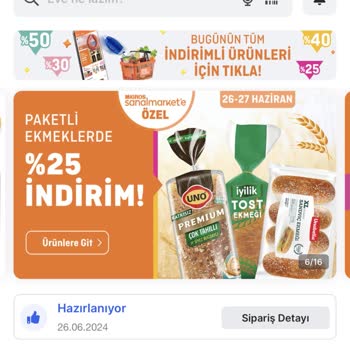Migros Sanal Market Sipariş İptali
