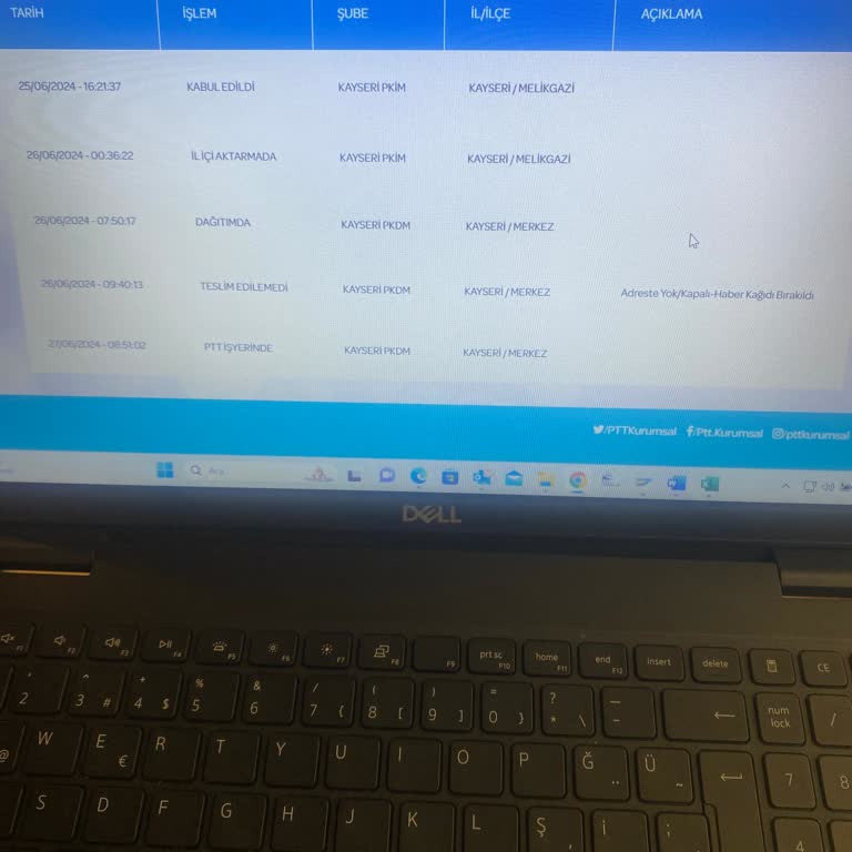 PTT Kargo Kargo Ulaşmama Sorunu