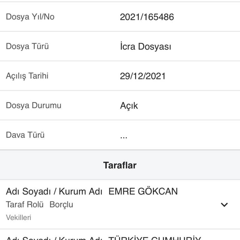 Kocaeli İcra Dairesi E-devletten Borcumu Kaldırmadı