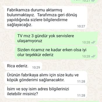 Awox Marka TV Bozuldu Kimse İlgilenmiyor