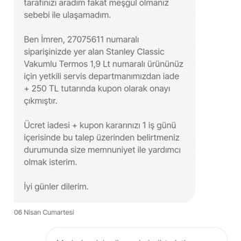 Hepsiburada Da Stanley Termos Paslanma Problemi