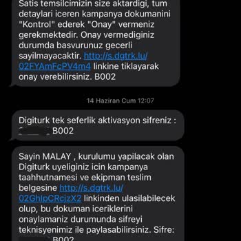 Digiturk TurkNet Yalanı İle Üye Toplama