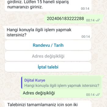 Dijital Kurye Vodafone Hat Siparişim Elime Ulaşmıyor İptal Ediliyor!