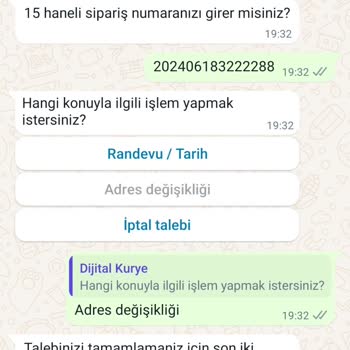 Dijital Kurye Vodafone Hat Siparişim Elime Ulaşmıyor İptal Ediliyor!
