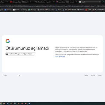 Gmail Kilitlendi Nasıl Düzelir