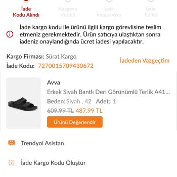Avva Markası Terlik Hatası
