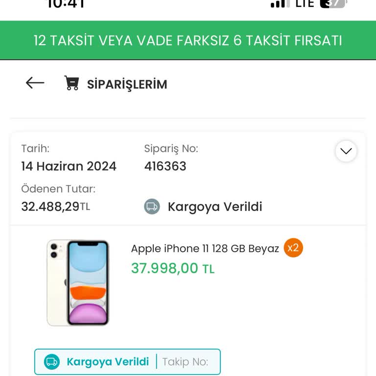 EasyCep Ürün Teslimi Yapmıyor Takip Numarası Vermiyor