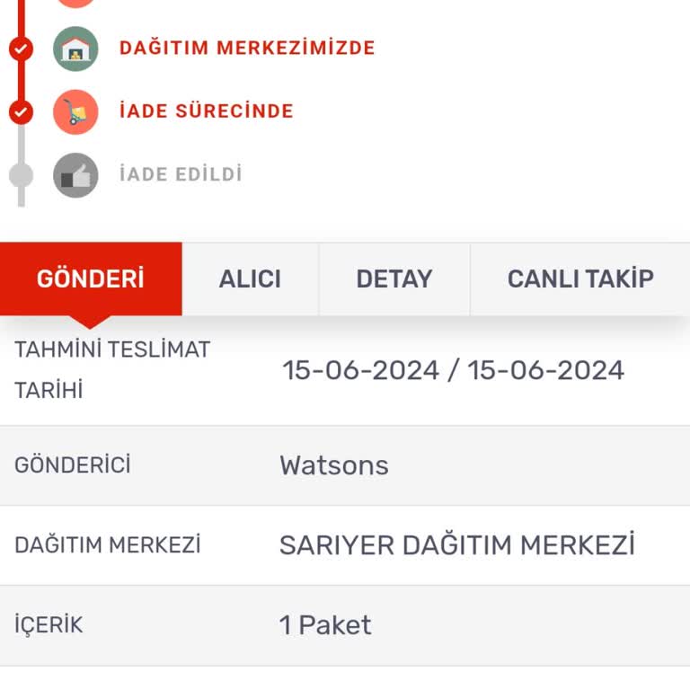 Kargom Sende Şikayet