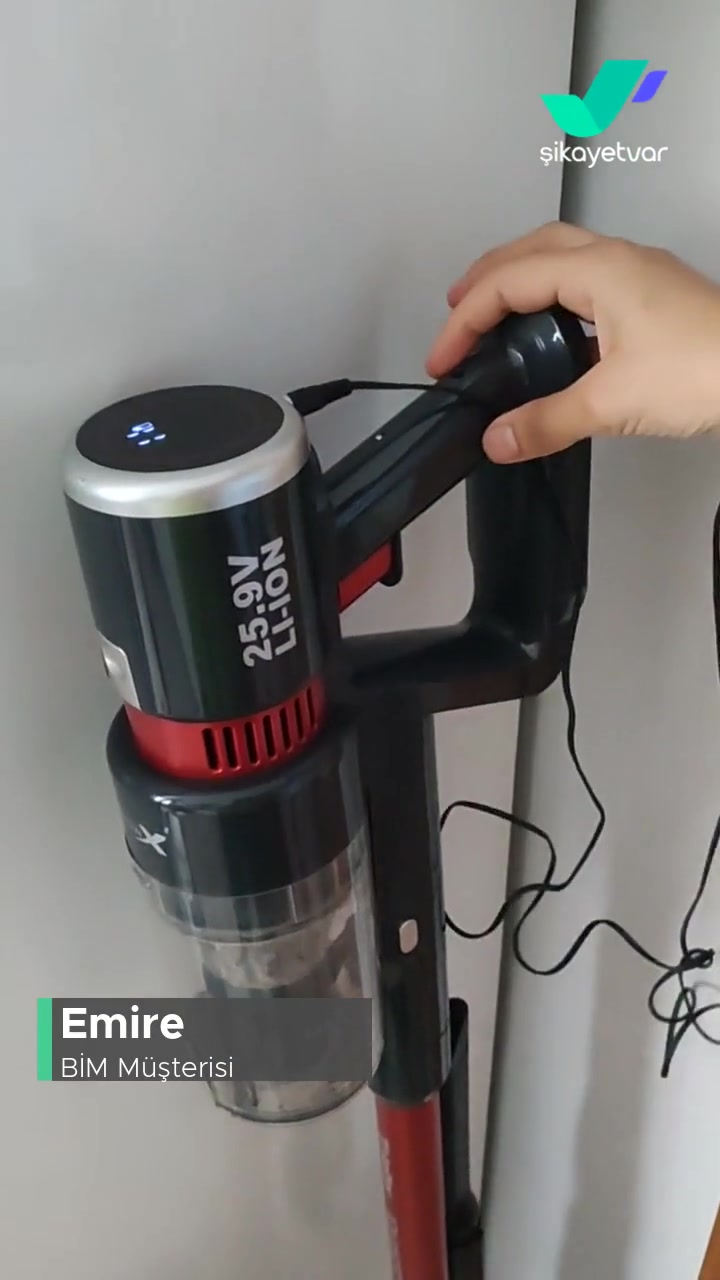 BİM Şarja Takınca Çalışma Sesi Gelen Süpürge! videonun kapak resmi