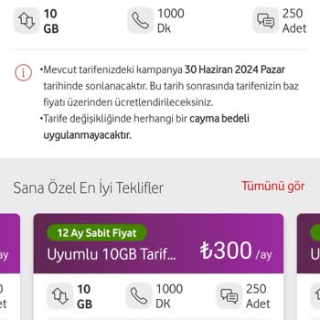Vodafone %140 Artış Oranı