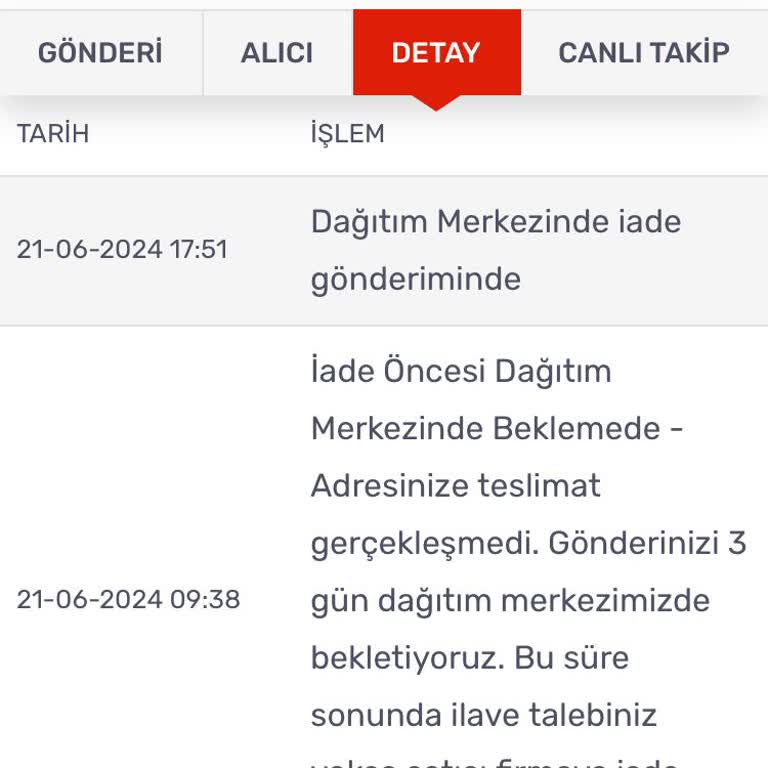 Kargomsende Firması Teslimat Yapmıyor