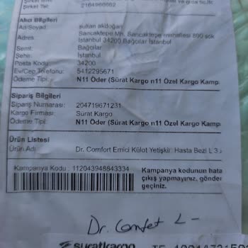 Canok Medikal Eksik Ürün Gönderdiler Para İadesi Etmediler