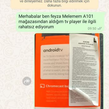 A101 Ürün İadesi Mağduru