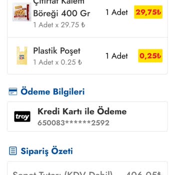 Şok Marketler Eksik Ürün Gönderdiler Tahsil Edilen Tutarı İade Etmediler. Eksik Tutar