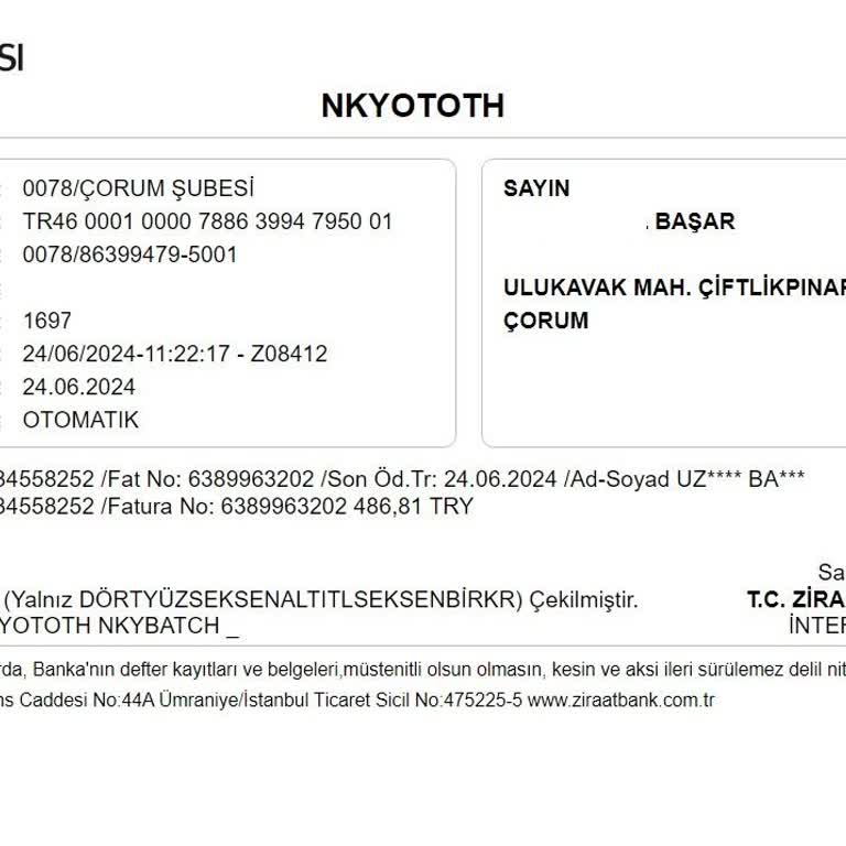 Turkcell Fazla Fatura Kesimi