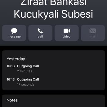 Ziraat Bankası Küçükyalı Şubesi'ne Kesinlikle Ulaşılamıyor