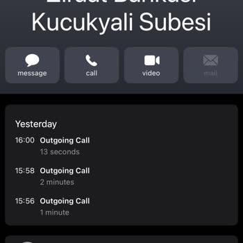 Ziraat Bankası Küçükyalı Şubesi'ne Kesinlikle Ulaşılamıyor