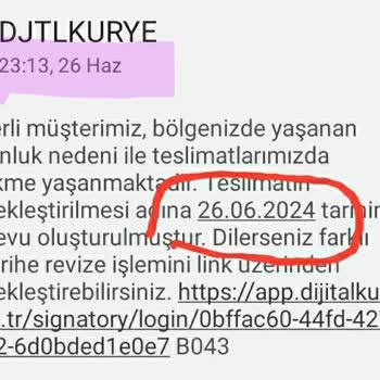 Vodafone Ve Dijital Kurye Nin Teslim Sıkıntısı, Mağdur Ettiler.