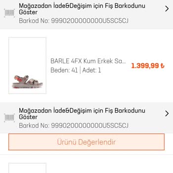 In Street Aldığım Ürün Eksik Geldi.