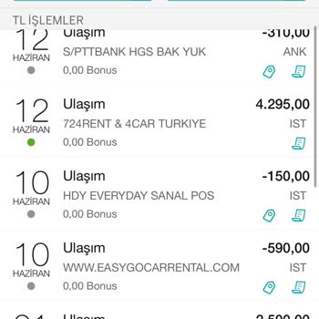 HDY Everyday Rent A Car Hdy Provizyon Ücretini Geri Ödemiyor.
