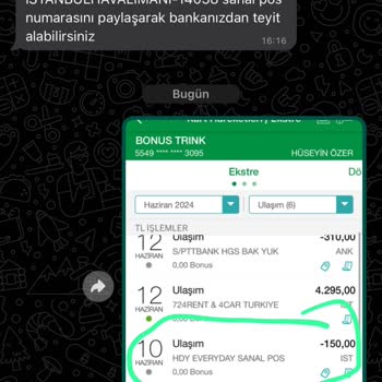 HDY Everyday Rent A Car Hdy Provizyon Ücretini Geri Ödemiyor.