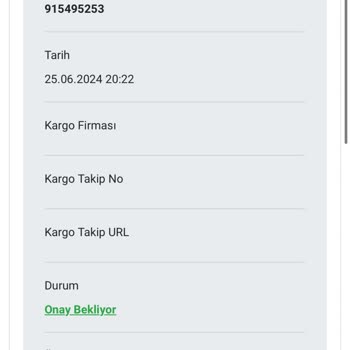 Marka Shop Sipariş İptal Firma Tarafından V Para İadesi Olmadı