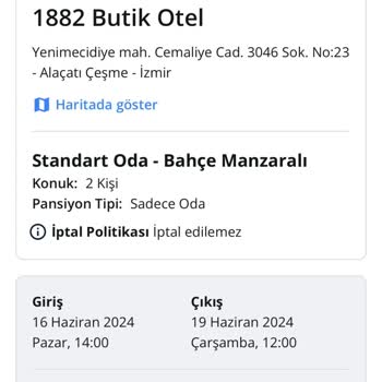 1882 Butik Otel 'den Çıkartılmamız, Mağduriyet