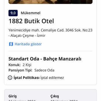 1882 Butik Otel 'den Çıkartılmamız, Mağduriyet