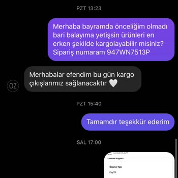 OZSARICAM Ozsaricam Markası Ürün Kargolanmıyor